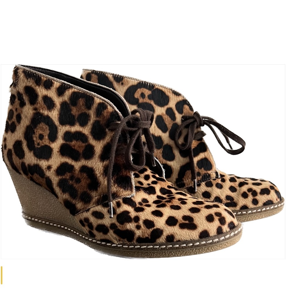 J. Crew collection Macalister Calf Hair Wedge